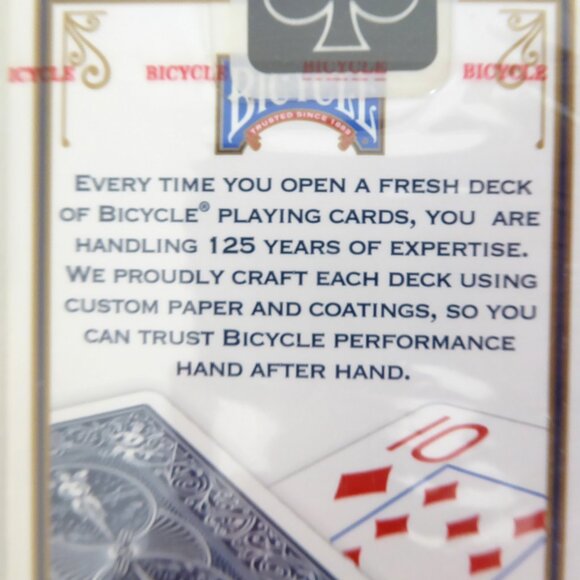 NEW LARGE FORMAT JUMBO FACE BICYCLE PLAYING CARDS STANDARD SIZE EASY READING - Picture 8 of 9